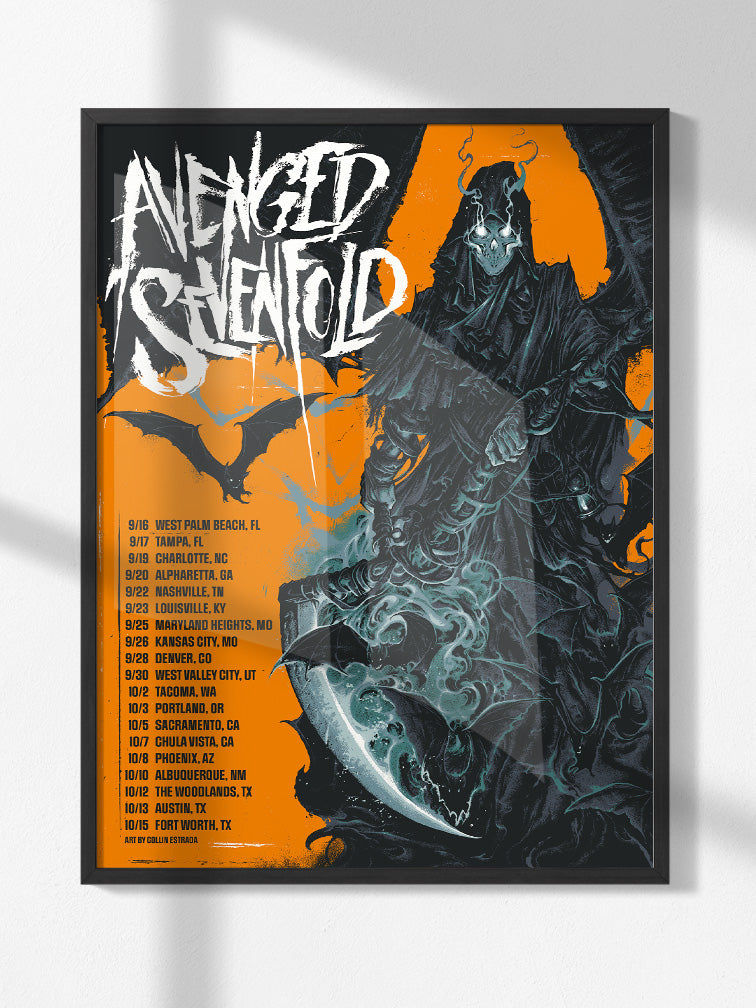 AVENGED SEVENFOLD LEG 2 ORANGE VARIANT AP
