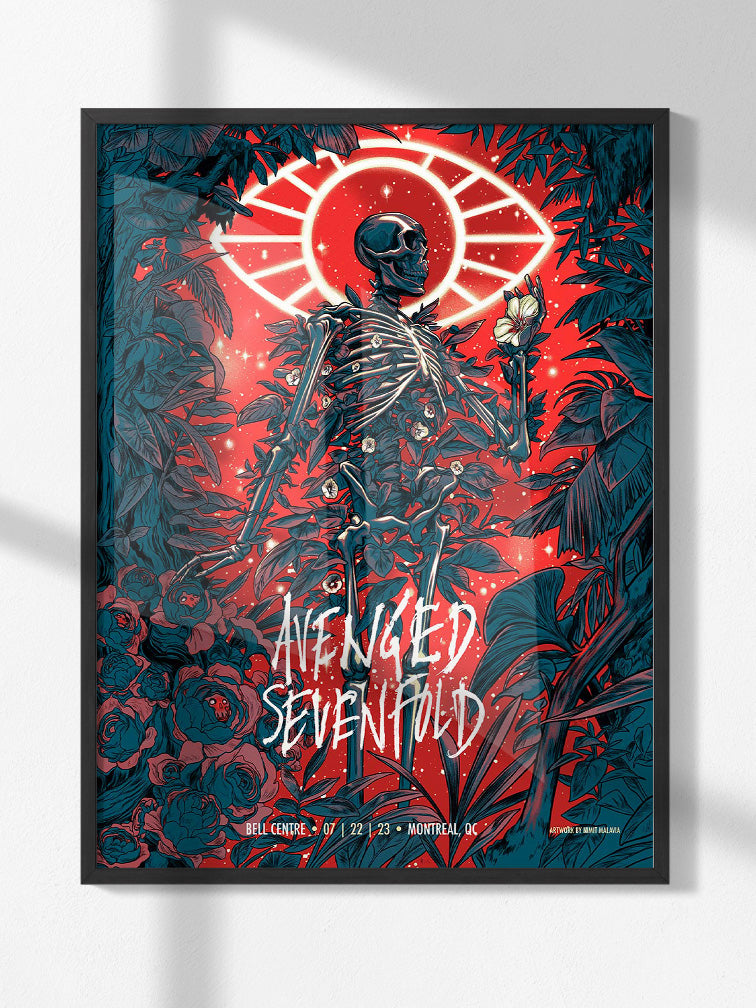 AVENGED SEVENFOLD MONTREAL BLUE VARIANT AP