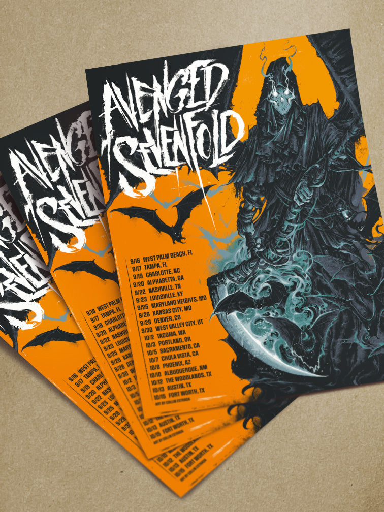 AVENGED SEVENFOLD LEG 2 ORANGE VARIANT AP