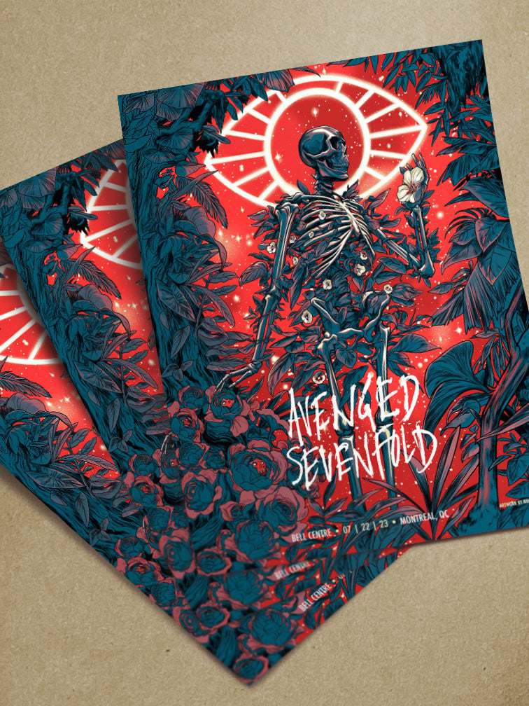 AVENGED SEVENFOLD MONTREAL BLUE VARIANT AP