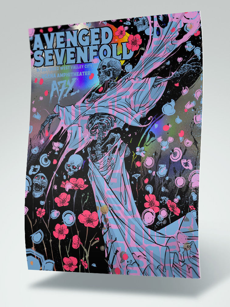 AVENGED SEVENFOLD UTAH VARIANT RAINBOW FOIL AP