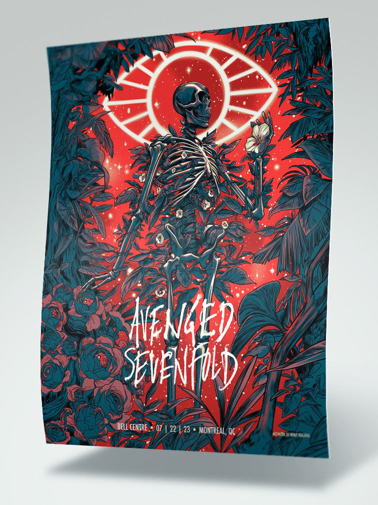 AVENGED SEVENFOLD MONTREAL BLUE VARIANT AP
