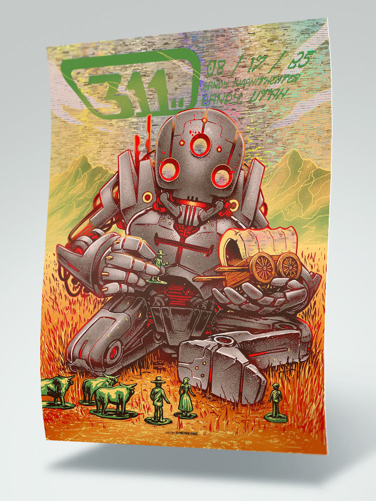 311 SANDY AP VARIANT GLITCH FOIL