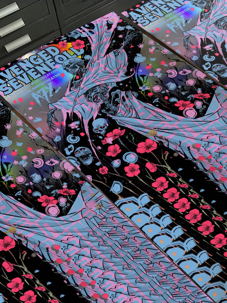 AVENGED SEVENFOLD UTAH VARIANT RAINBOW FOIL AP