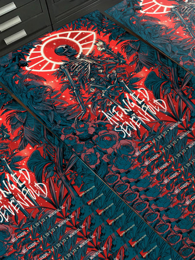 AVENGED SEVENFOLD MONTREAL BLUE VARIANT AP