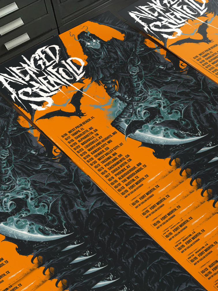 AVENGED SEVENFOLD LEG 2 ORANGE VARIANT AP