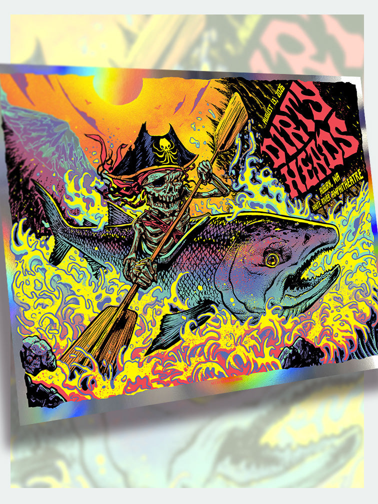 DIRTY HEADS AUBURN RED AP RAINBOW FOIL
