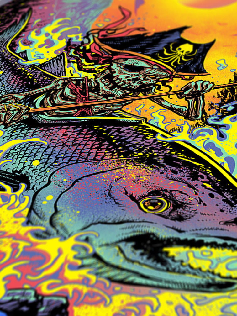 DIRTY HEADS AUBURN RED AP RAINBOW FOIL