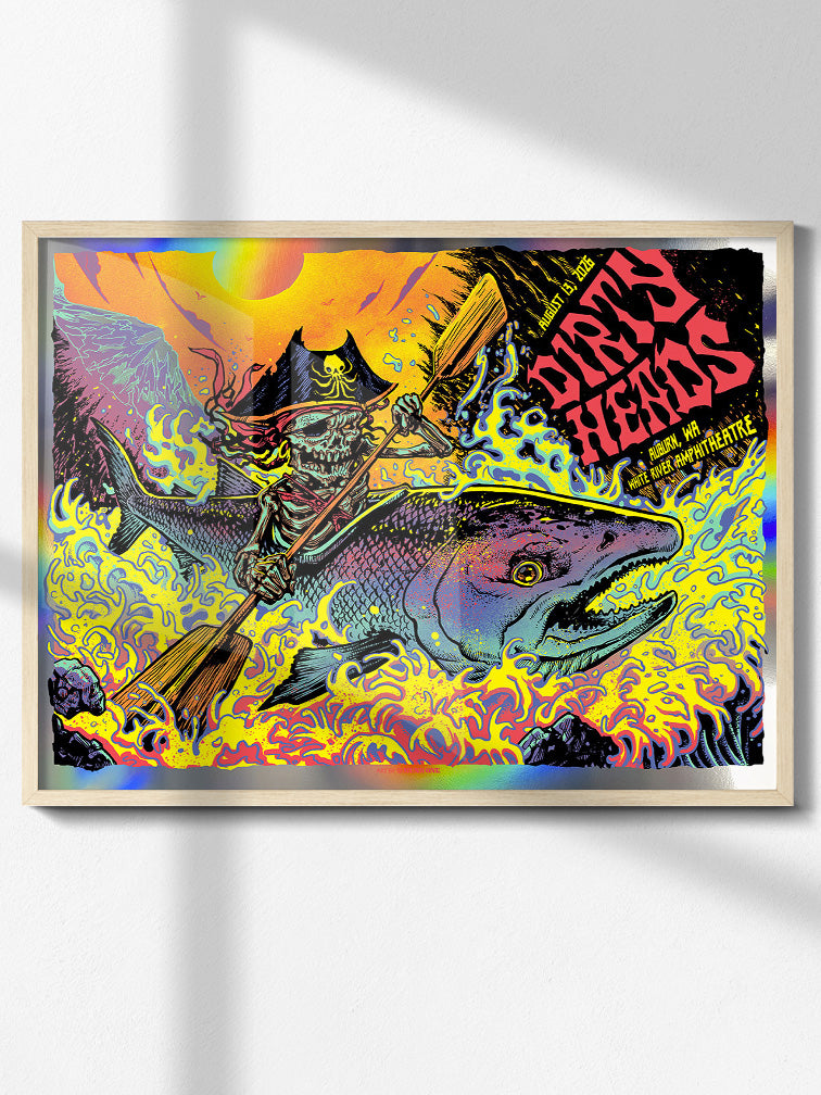 DIRTY HEADS AUBURN RED AP RAINBOW FOIL