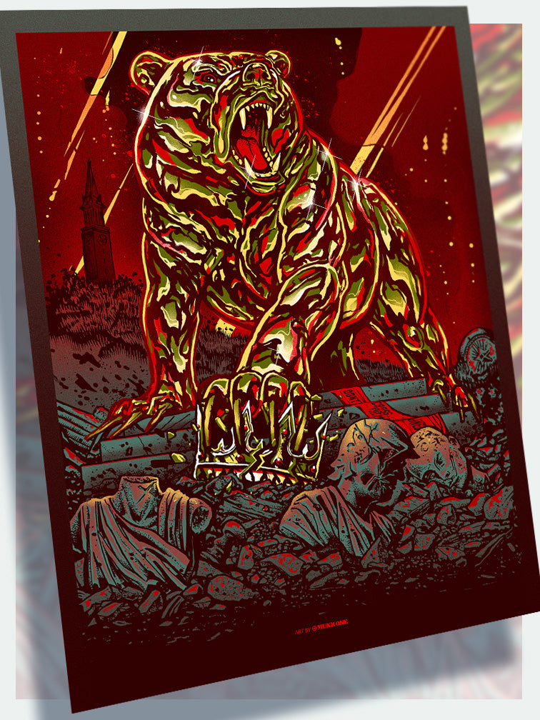 THE GOLDEN BEAR | ART PRINT