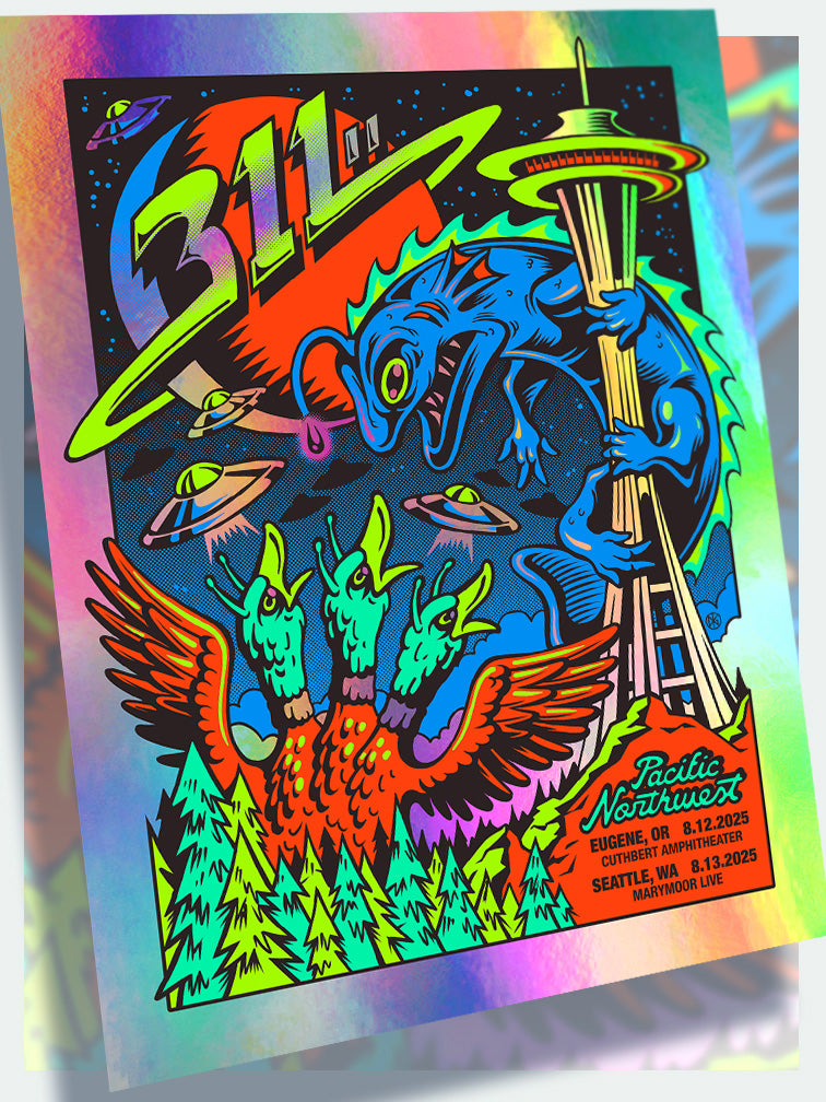 311 PACIFIC NORTHWEST AP RAINBOW FOIL