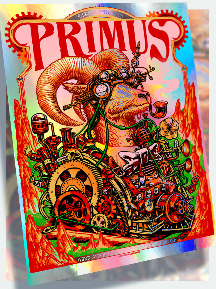 PRIMUS COLORADO SPRINGS PINK VARIANT RAINBOW FOIL AP