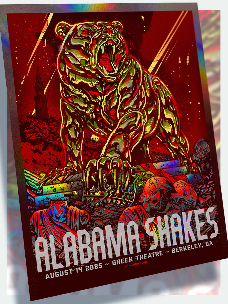 ALABAMA SHAKES BERKELEY AP RAINBOW FOIL