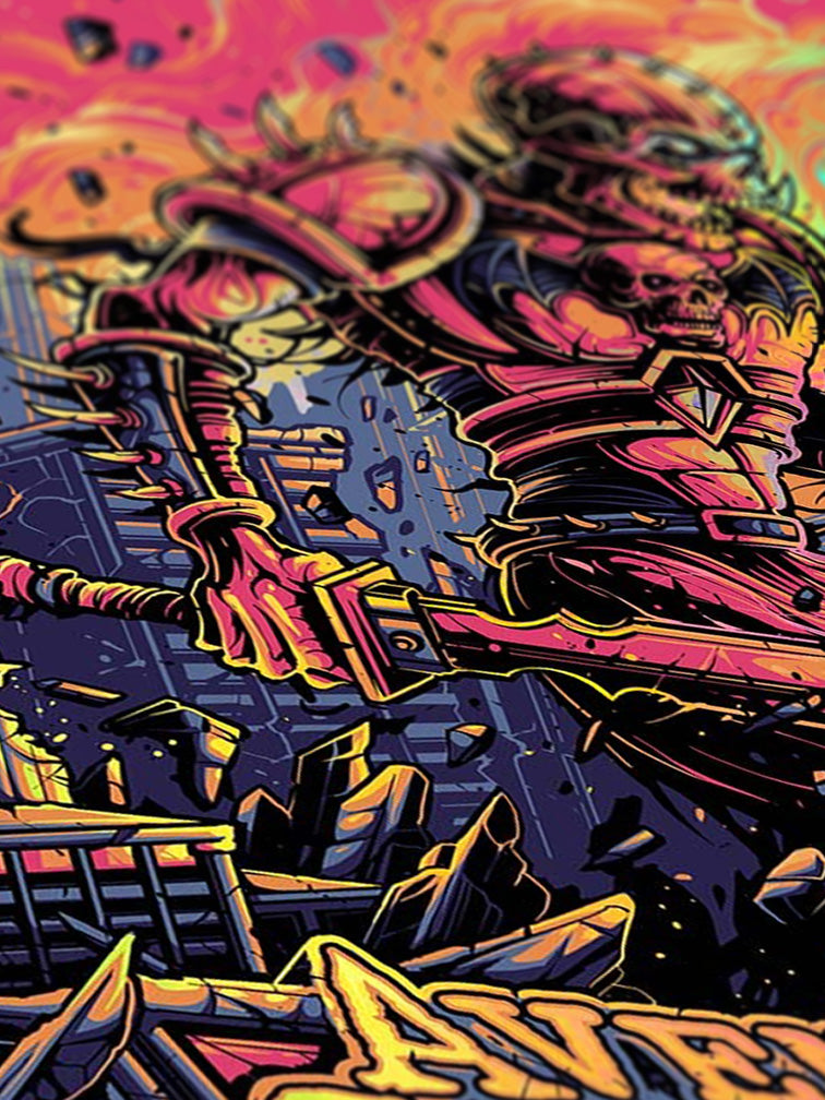 AVENGED SEVENFOLD DENVER VARIANT RAINBOW FOIL AP