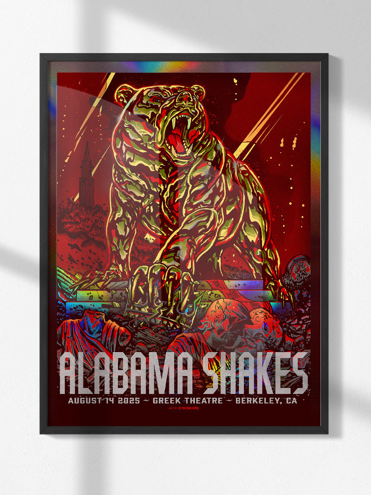 ALABAMA SHAKES BERKELEY AP RAINBOW FOIL