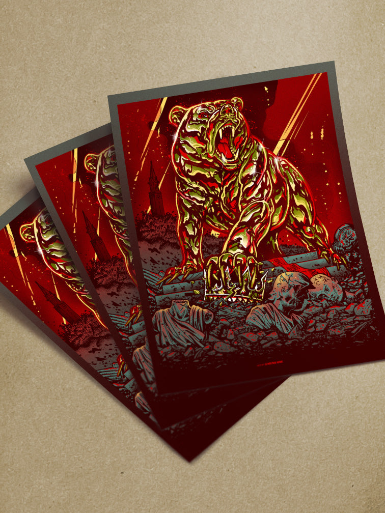 THE GOLDEN BEAR | ART PRINT