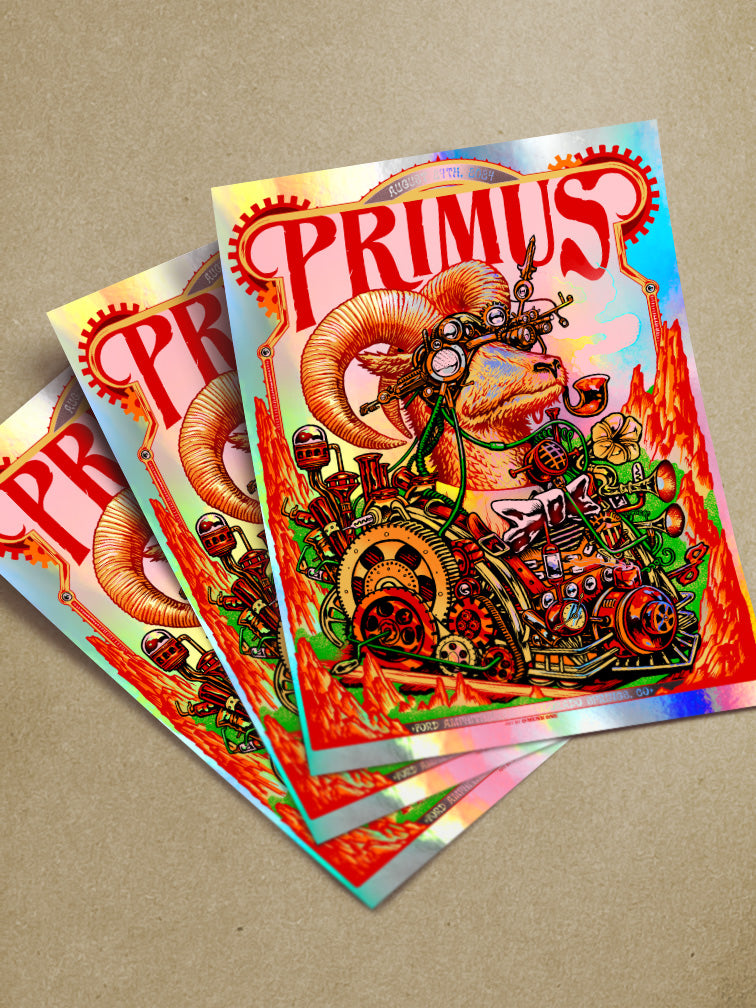 PRIMUS COLORADO SPRINGS PINK VARIANT RAINBOW FOIL AP