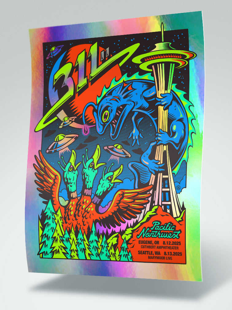311 PACIFIC NORTHWEST AP RAINBOW FOIL