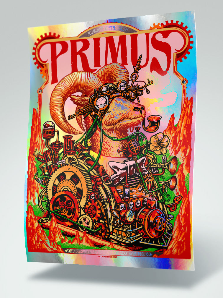 PRIMUS COLORADO SPRINGS PINK VARIANT RAINBOW FOIL AP