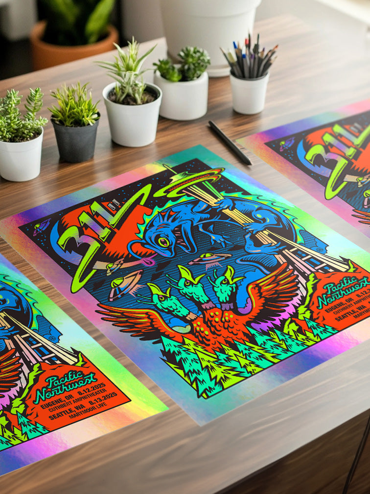 311 PACIFIC NORTHWEST AP RAINBOW FOIL