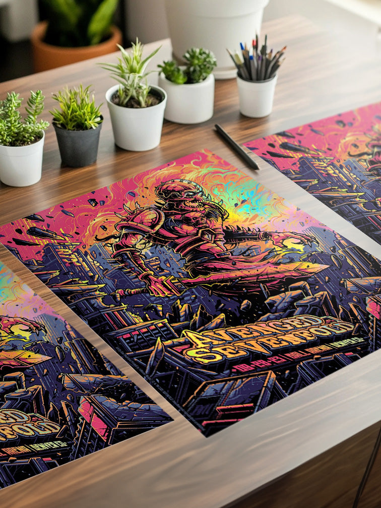 AVENGED SEVENFOLD DENVER VARIANT RAINBOW FOIL AP