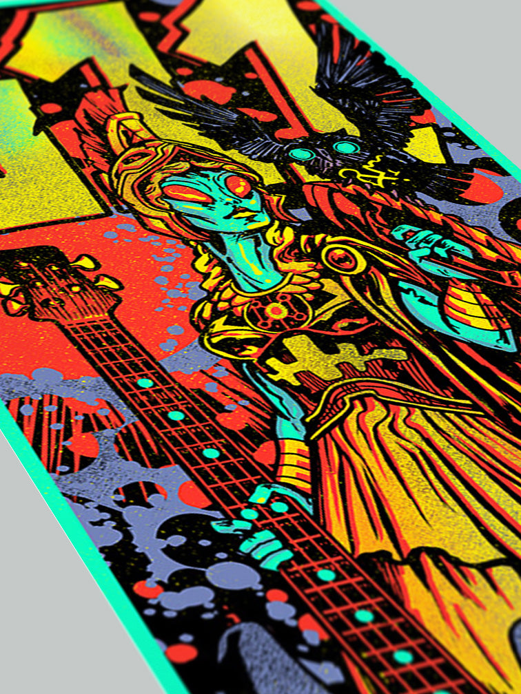 311 NASHVILLE AP VARIANT GLOW IN THE DARK RAINBOW FOIL