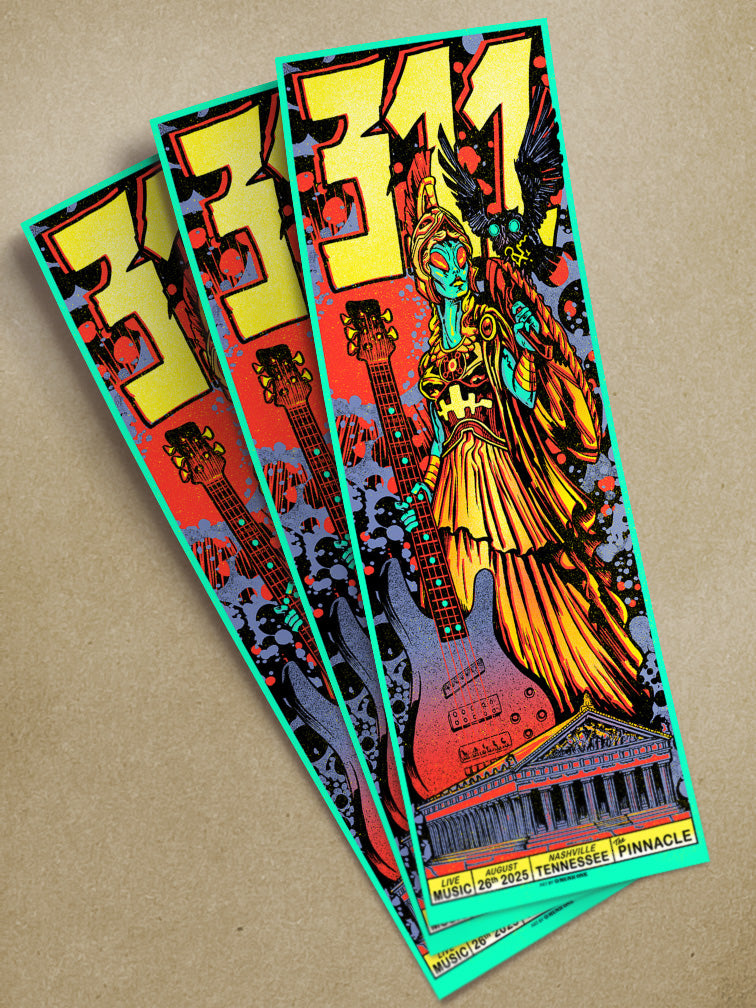 311 NASHVILLE AP VARIANT GLOW IN THE DARK