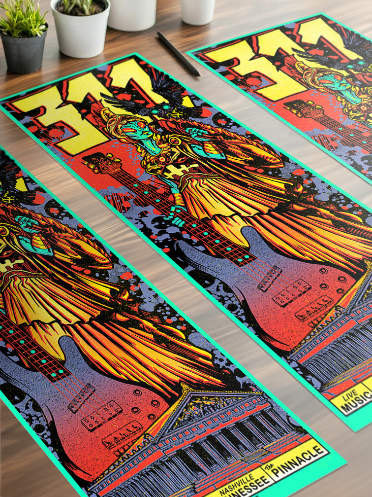 311 NASHVILLE AP VARIANT GLOW IN THE DARK