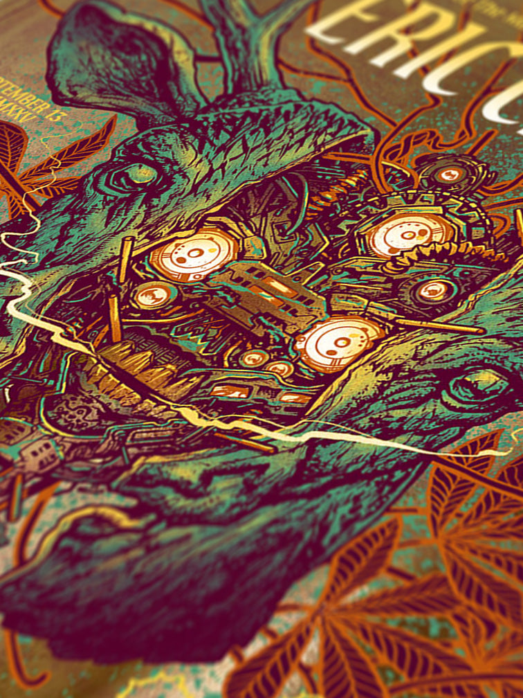 ERIC CHURCH COLUMBUS VARIANT AP GOLD FOIL