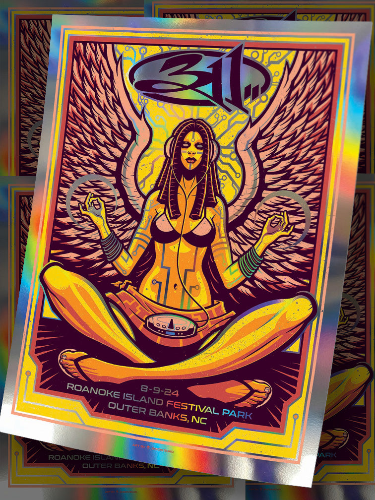 311 OUTER BANKS PEACH VARIANT RAINBOW FOIL AP