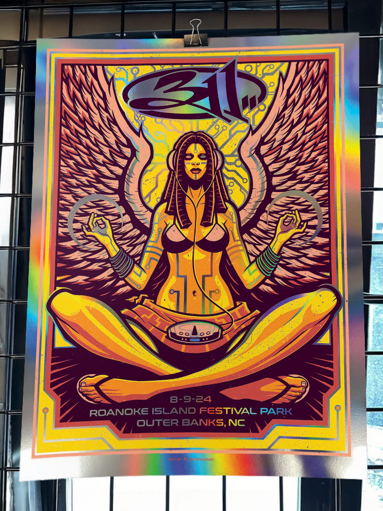 311 OUTER BANKS PEACH VARIANT RAINBOW FOIL AP