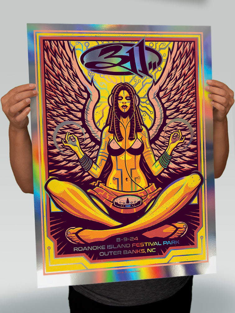 311 OUTER BANKS PEACH VARIANT RAINBOW FOIL AP