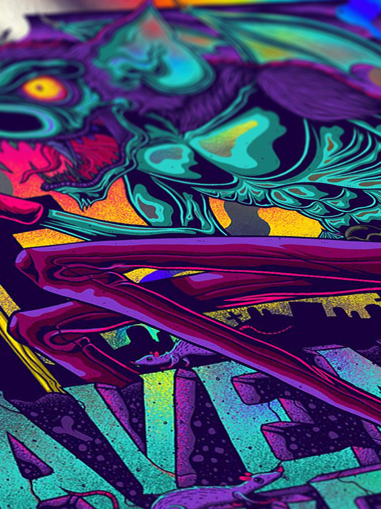 Avenged Sevenfold 2017 LONDON N2 FOIL