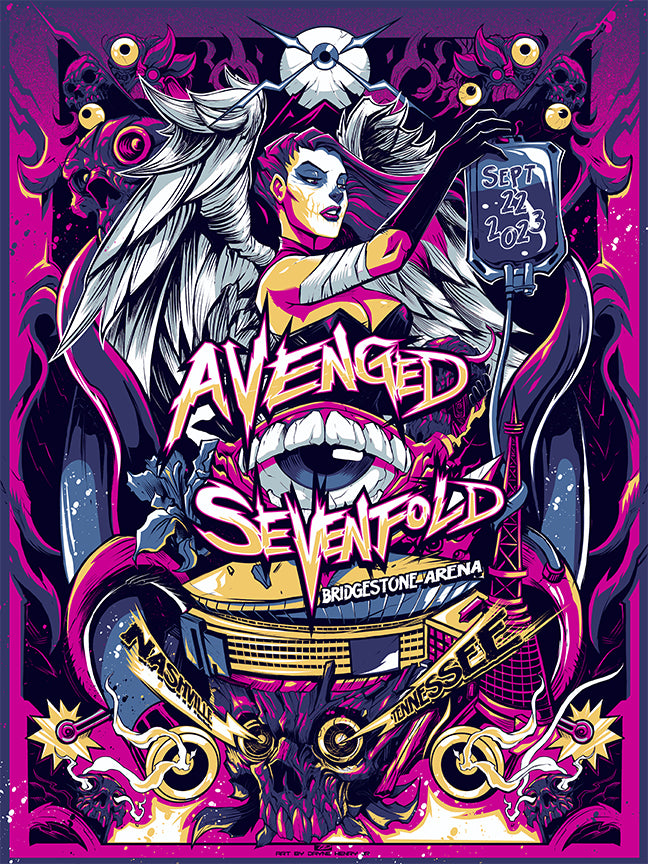 AVENGED SEVENFOLD NASHVILLE VARIANT AP