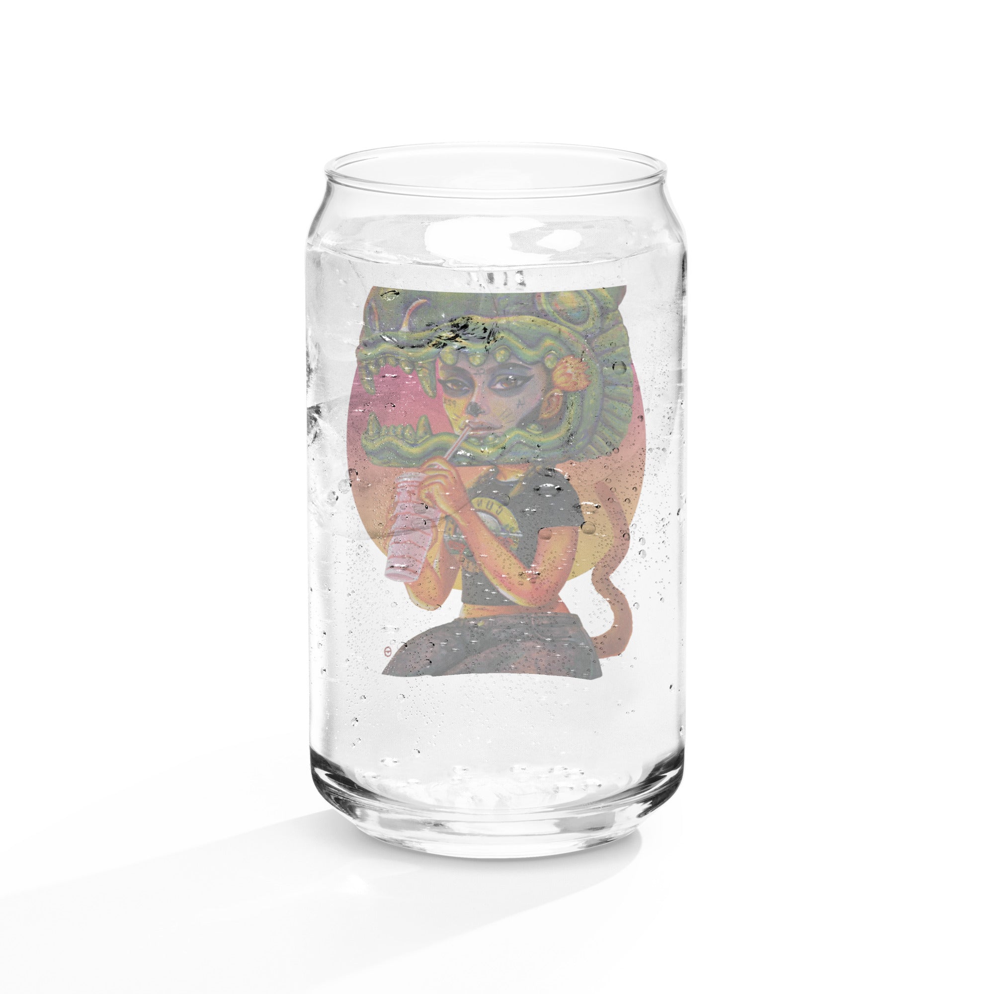 L.A. LIONESS Can-shaped glass