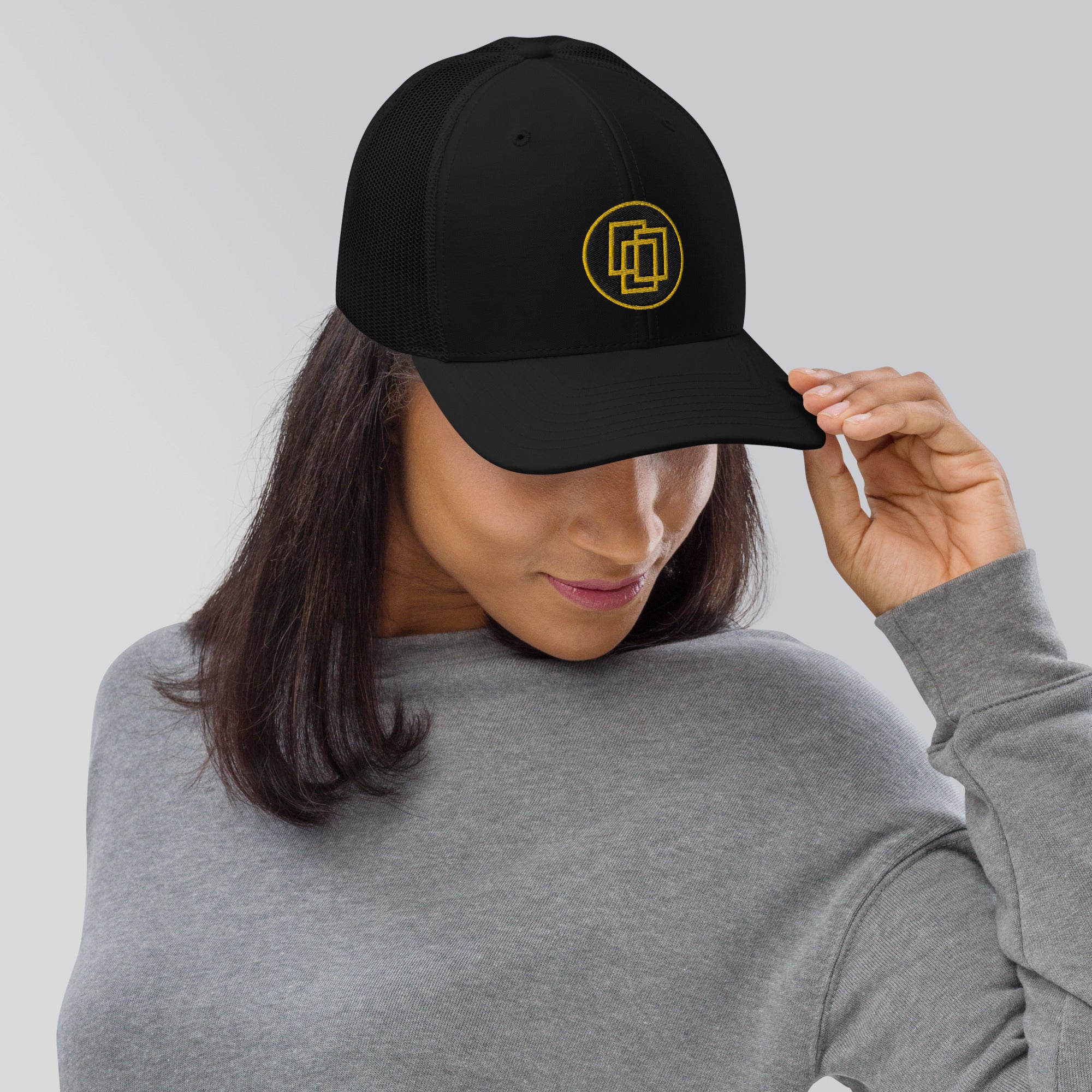 Gold Icon Trucker Cap