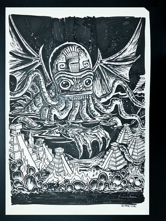 Mexico Aztec Cthulhu Inks