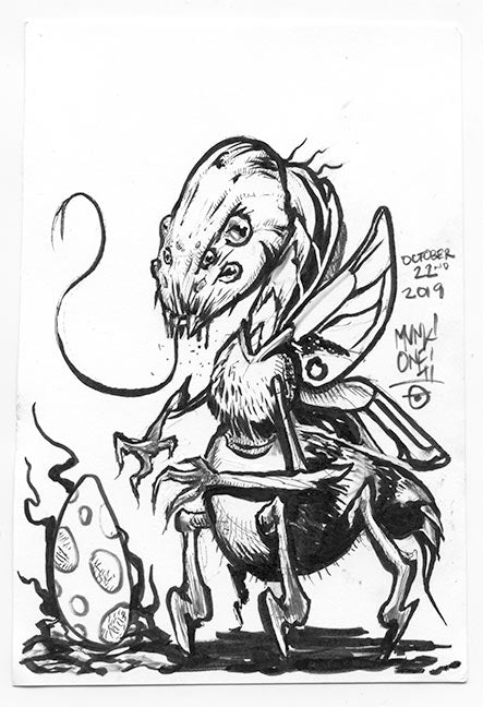 Inktober Bug