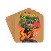 L.A. Lioness - Corkwood Coaster Set