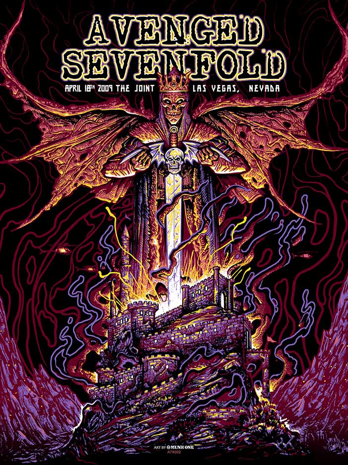 AVENGED SEVENFOLD VEGAS 2009