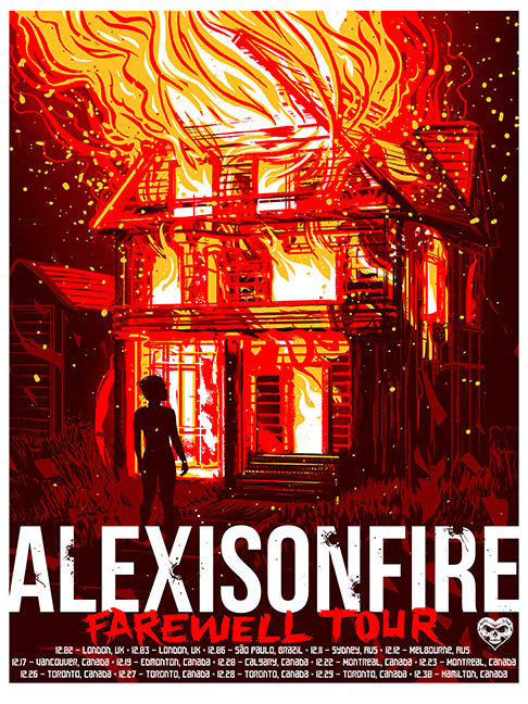 ALEXISONFIRE 2012  FAREWELL TOUR SET