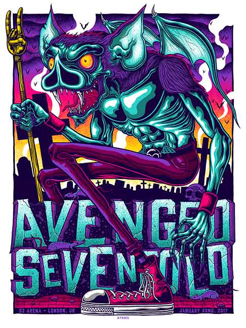 Avenged Sevenfold 2017 LONDON N2