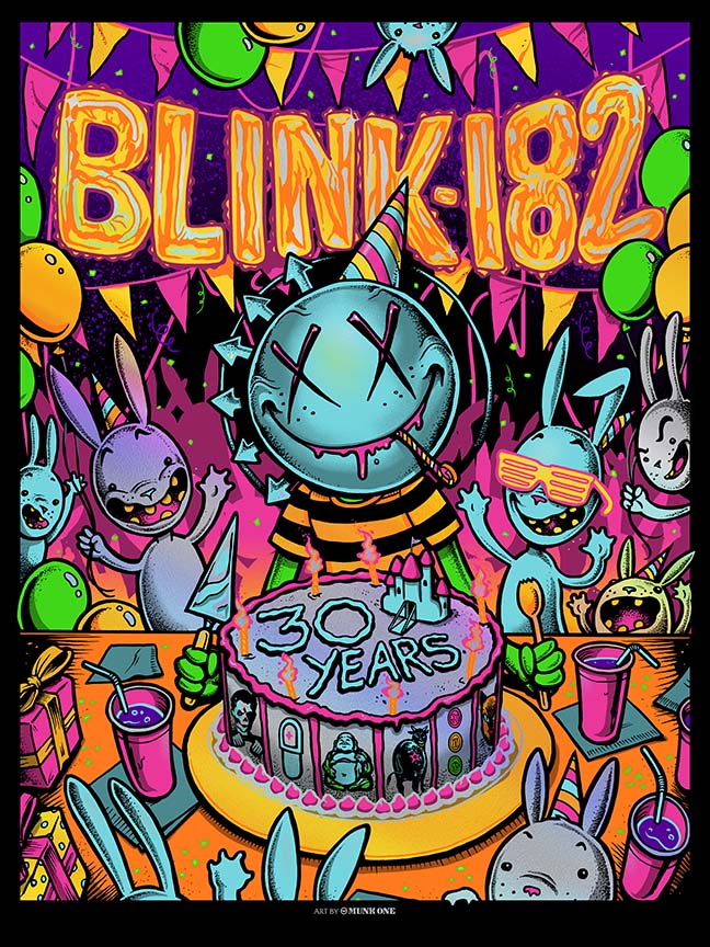 BLINK 30 YEARS RAINBOW FOIL AP