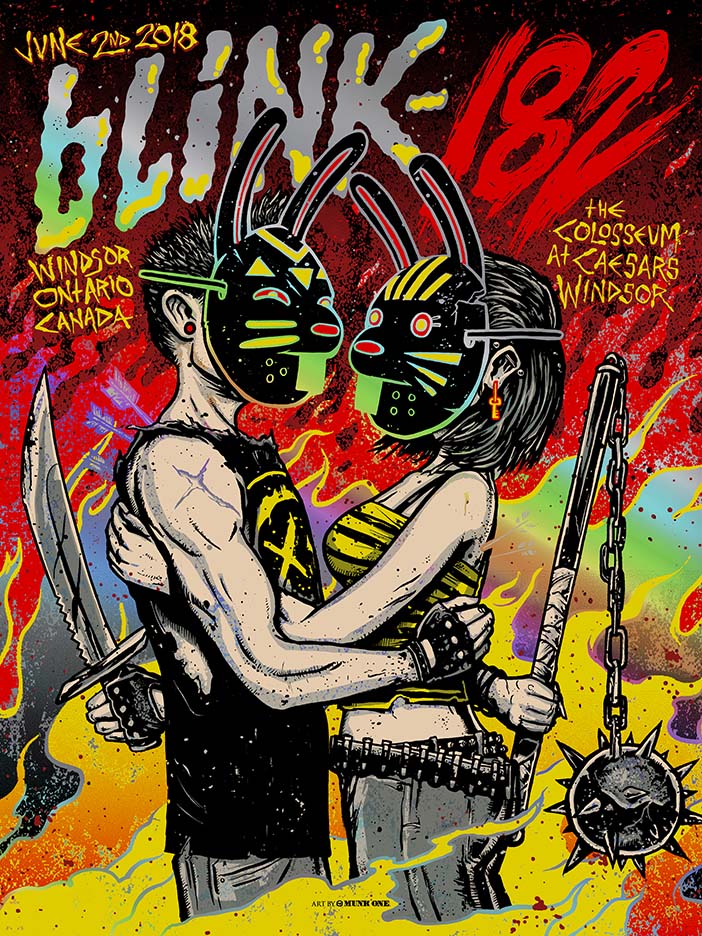 Blink-182 Ont Canada Foil