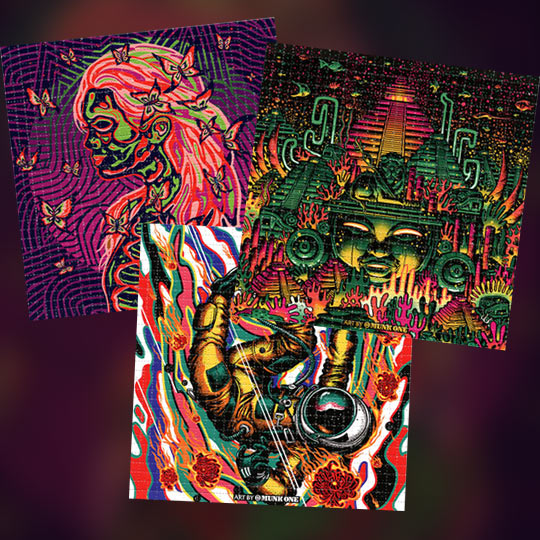 BLOTTER ART SHEET SET