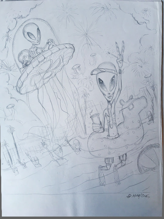 Galactic Celebration Pencils