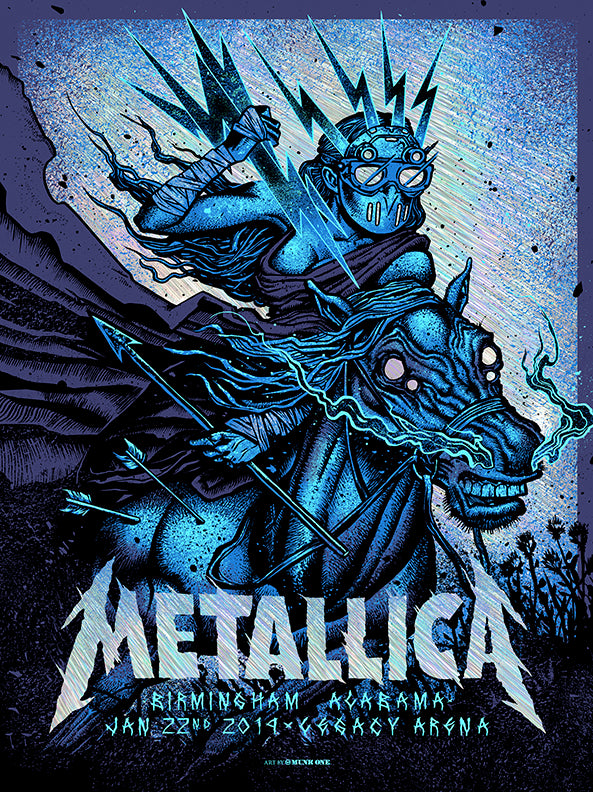 Metallica Birmingham Rapture Foil AP