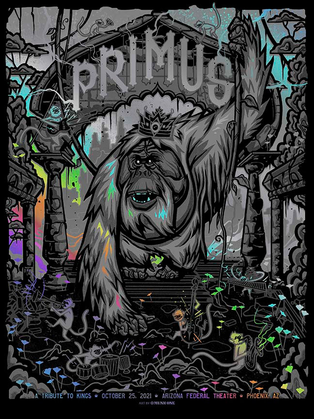 PRIMUS ARIZONA MONOCHROME AP on Rainbow Foil