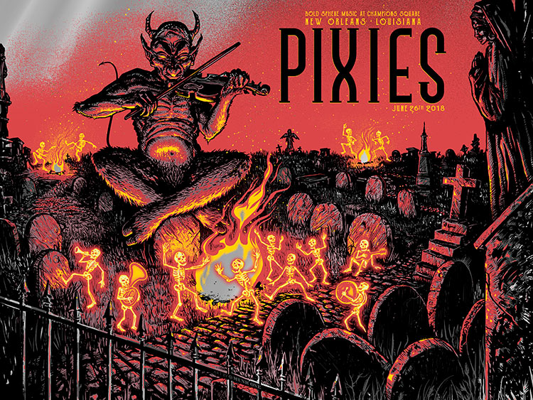 Pixies New Orleans Foil