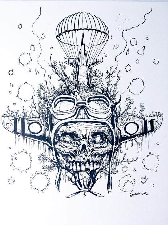 Skull Plane Inks